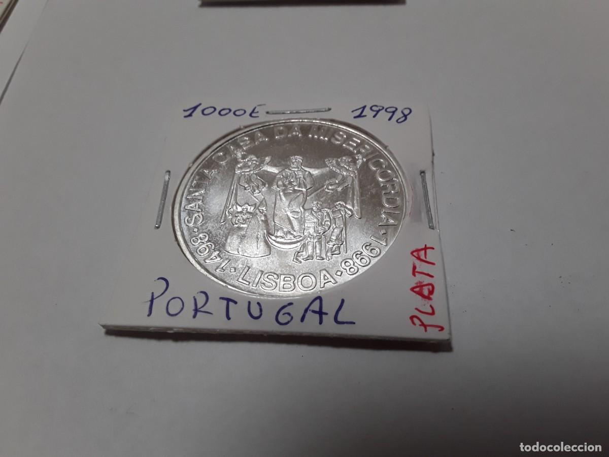 Monedas antiguas de Europa: PORTUGAL - 1000 ESCUDOS DE PLATA A&Ntilde;O 1998. SIN CIRCULAR.