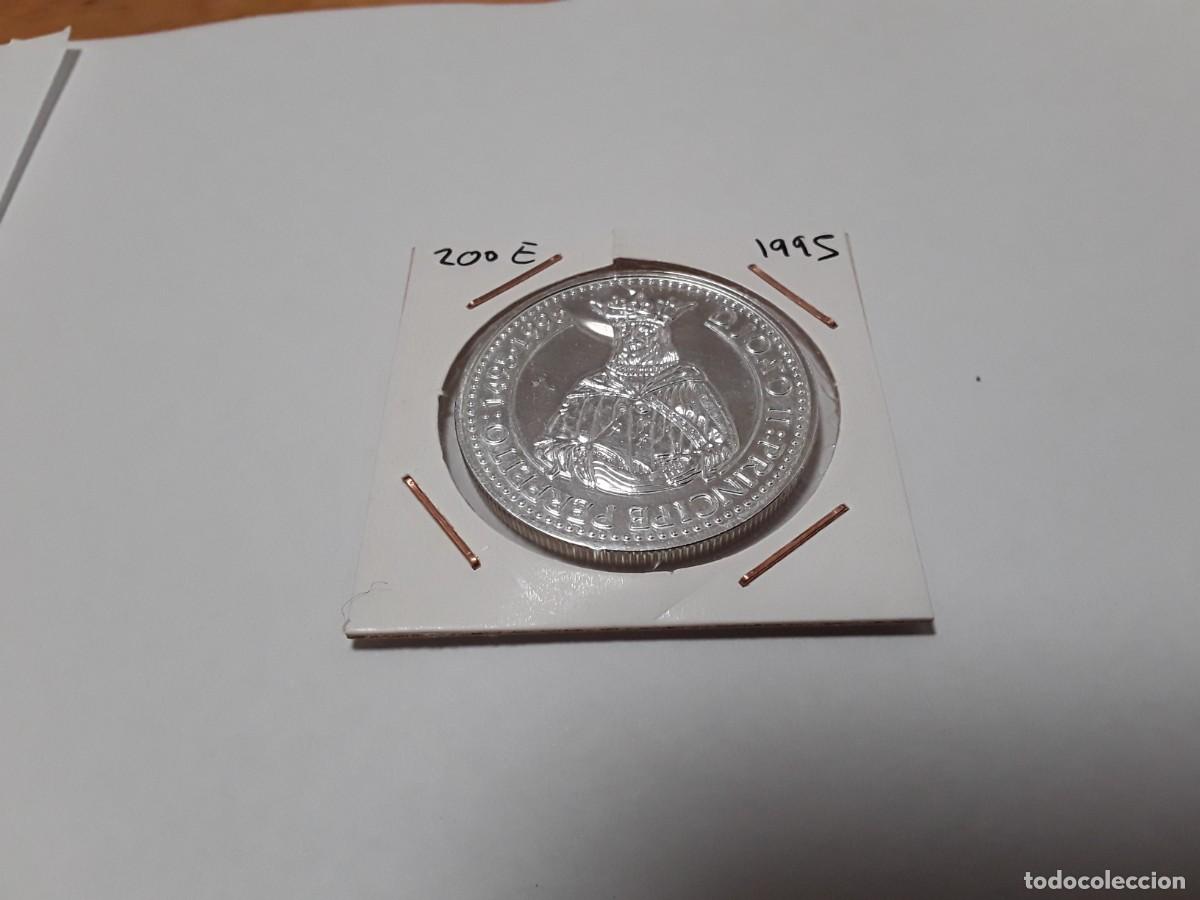 Monedas antiguas de Europa: PORTUGAL - 200 ESCUDOS DE PLATA A&Ntilde;O 1995(26,5 GRAMOS -925 MILESIMAS). SIN CIRCULAR.