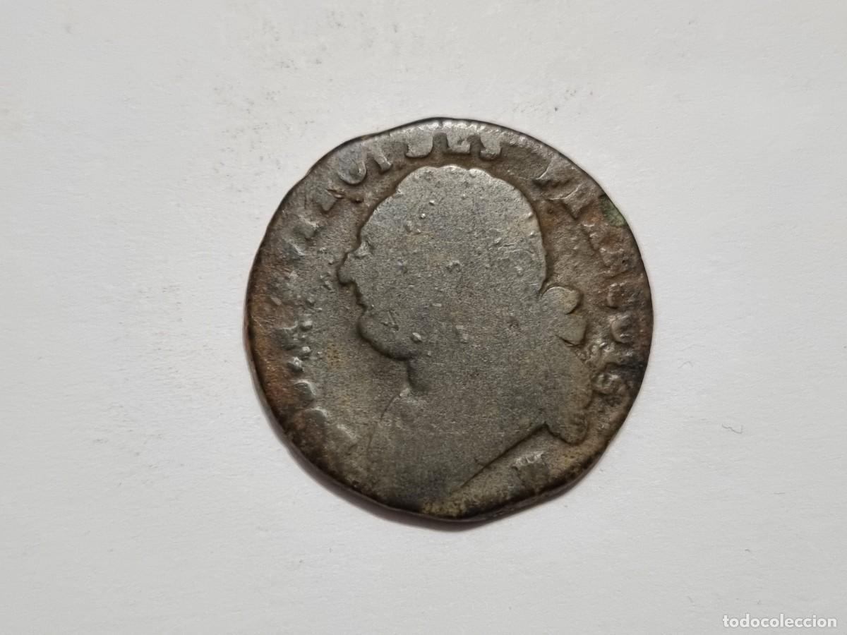Monedas antiguas de Europa: Antigua Moneda Francia 12 Deniers Denarios ROIS DE FRAN&Ccedil;OIS Coleccionista