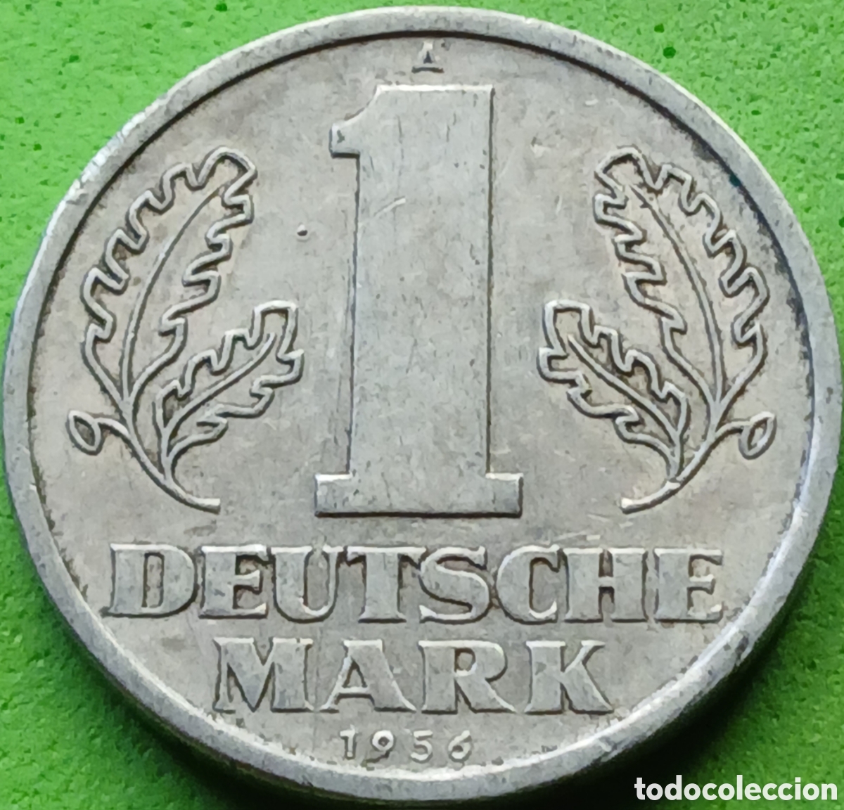 Monedas antiguas de Europa: Alemania Oriental 1 marco 1956 km#13