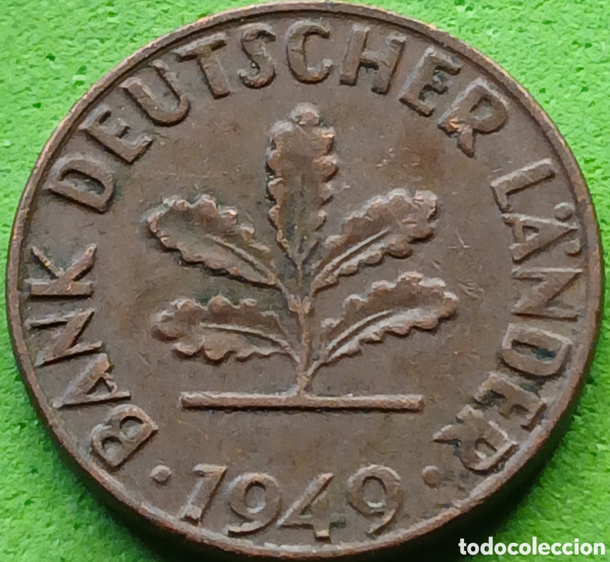 Monedas antiguas de Europa: Alemania Occidental 1 pfennig 1949 J km#A101