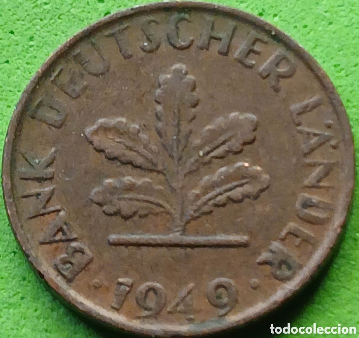 Monedas antiguas de Europa: Alemania Occidental 1 pfennig 1949 G km#A101
