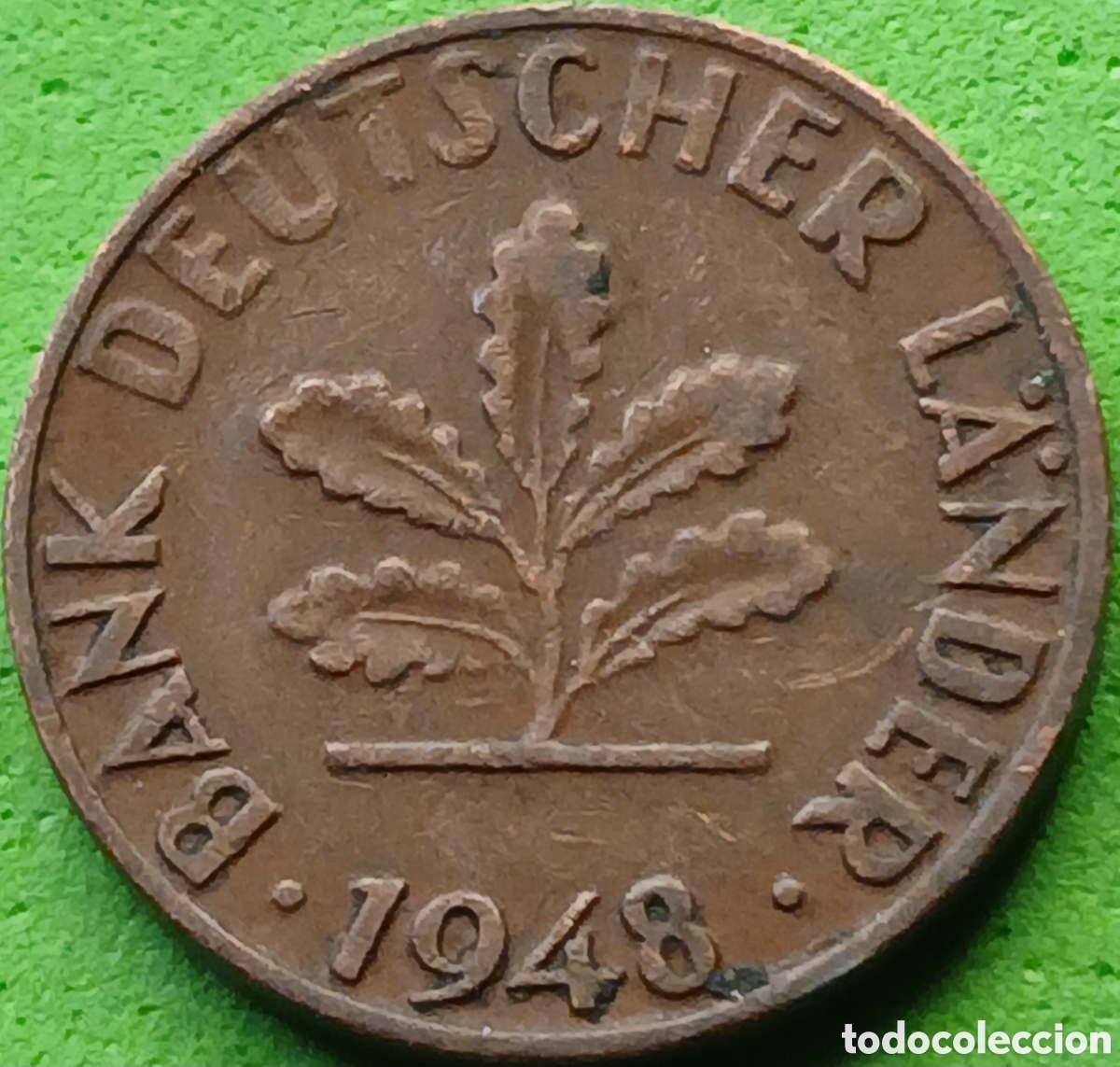 Monedas antiguas de Europa: Alemania Occidental 1 pfennig 1948 J km#A101