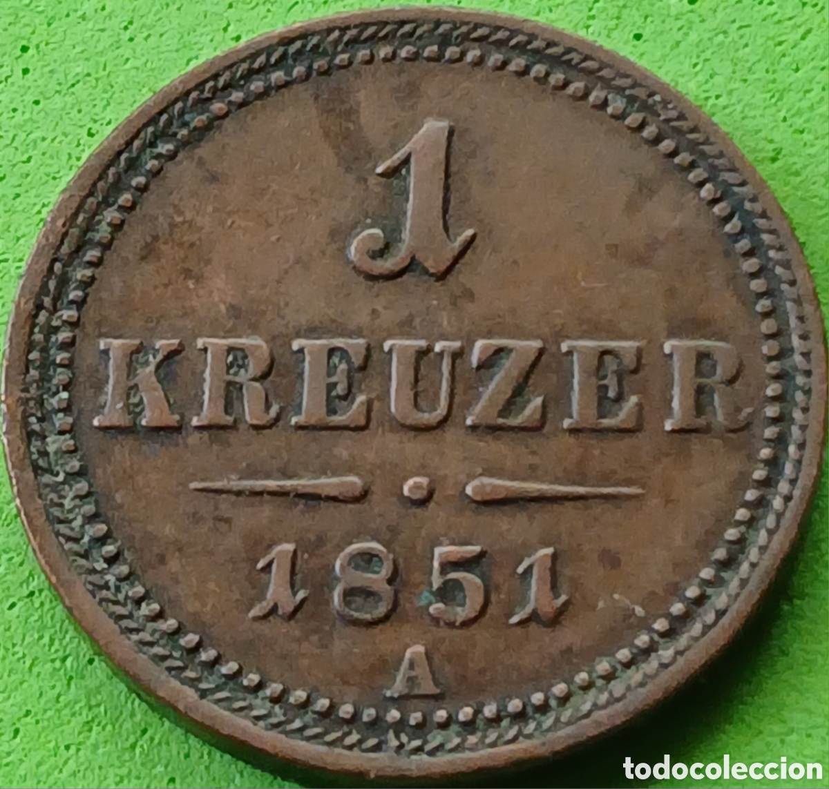 Monedas antiguas de Europa: Austria 1 kreuzer 1851 A km#2185