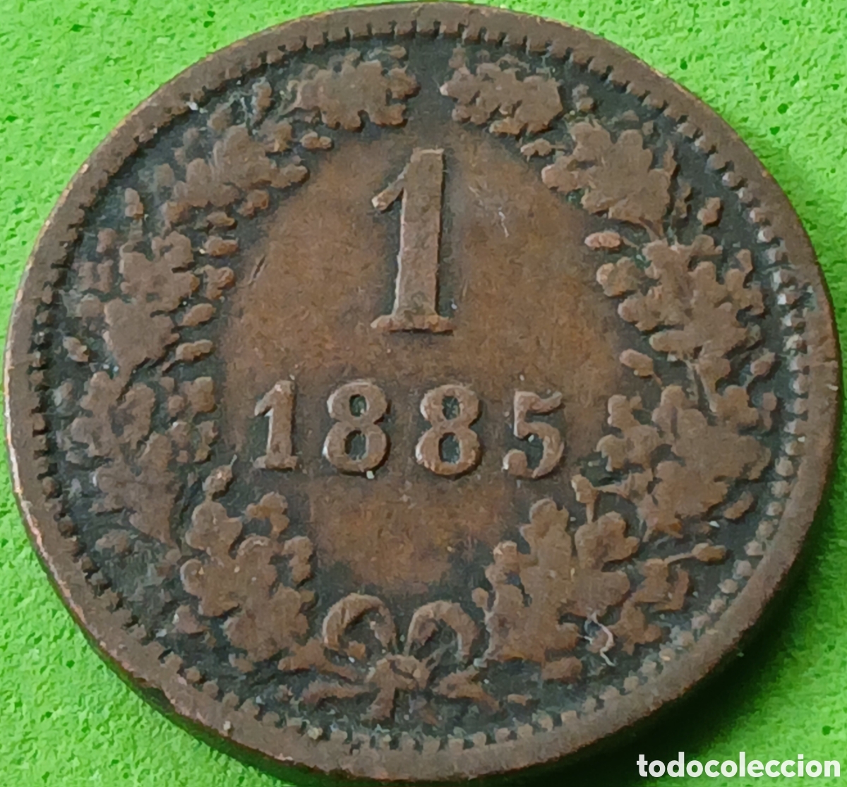 Monedas antiguas de Europa: Austria 1 kreuzer 1885 km#2187