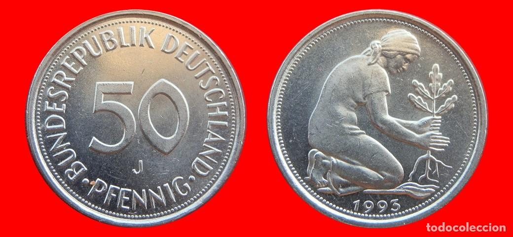 Monedas antiguas de Europa: 50 PFENNIG 1993-J BRD ALEMANIA-154774