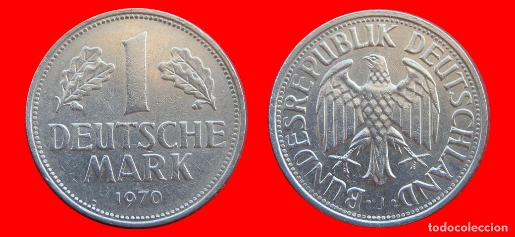 Monedas antiguas de Europa: 1 MARCO 1970-J BRD ALEMANIA-154777