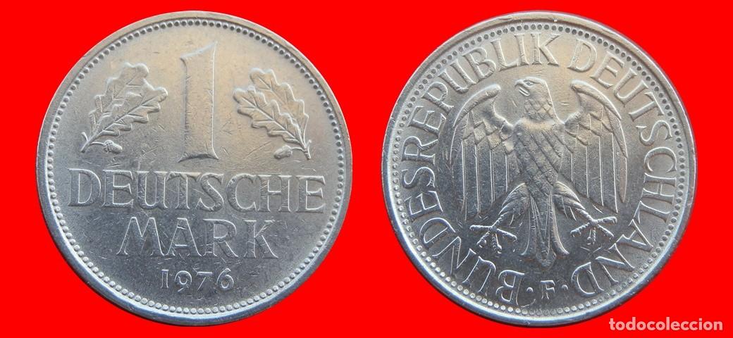 Monedas antiguas de Europa: 1 MARCO 1976-F BRD ALEMANIA-154779
