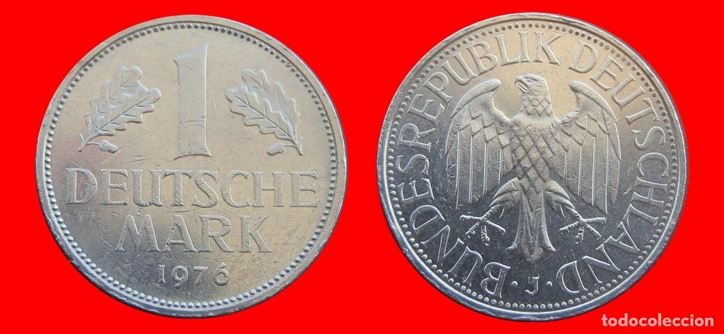 Monedas antiguas de Europa: 1 MARCO 1976-J BRD ALEMANIA-154780