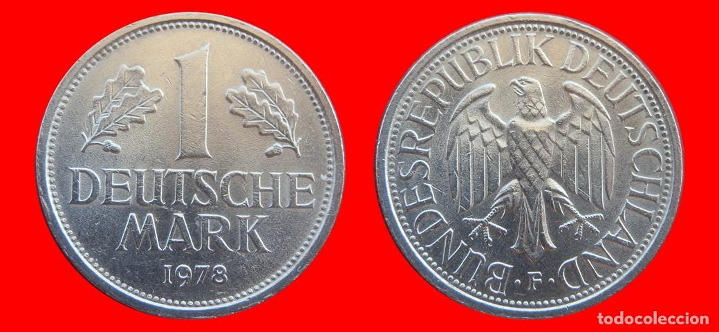 Monedas antiguas de Europa: 1 MARCO 1978-F BRD ALEMANIA-154781