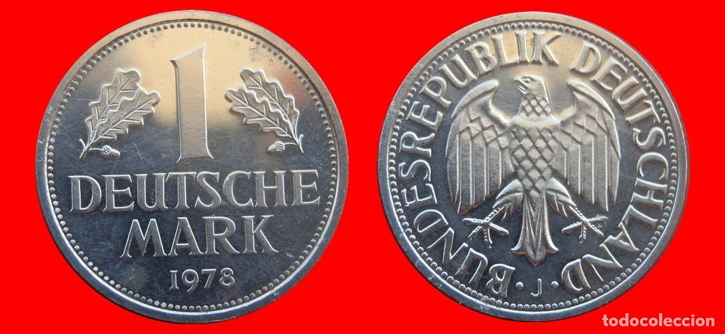 Monedas antiguas de Europa: 1 MARCO 1978-J BRD ALEMANIA-154782