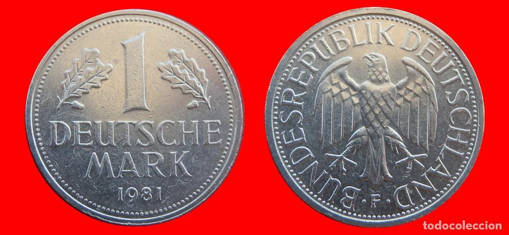 Monedas antiguas de Europa: 1 MARCO 1981-F BRD ALEMANIA-154784