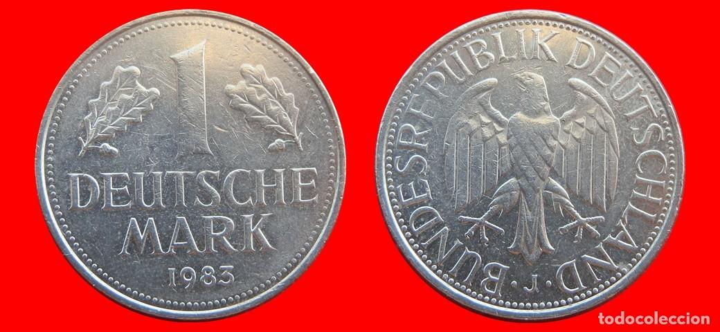 Monedas antiguas de Europa: 1 MARCO 1983-J BRD ALEMANIA-154787