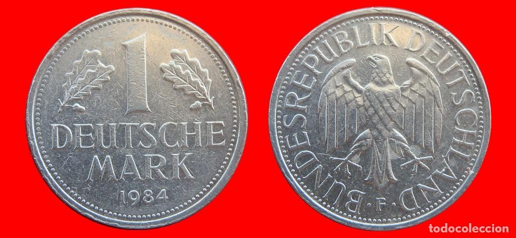 Monedas antiguas de Europa: 1 MARCO 1984-F BRD ALEMANIA-154788