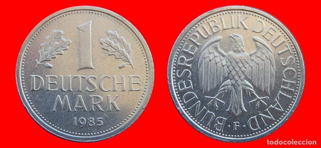 Monedas antiguas de Europa: 1 MARCO 1985-F BRD ALEMANIA-154790