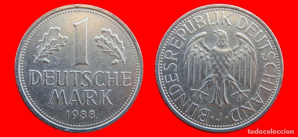 Monedas antiguas de Europa: 1 MARCO 1988-J BRD ALEMANIA-154792