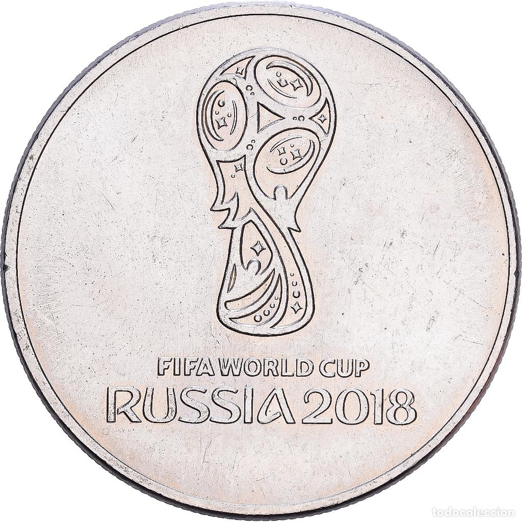 Monedas antiguas de Europa: [#1252444] Rusia, 25 Roubles, 2018 FIFA World Cup, 2018, Moscow, Cupronickel, MBC