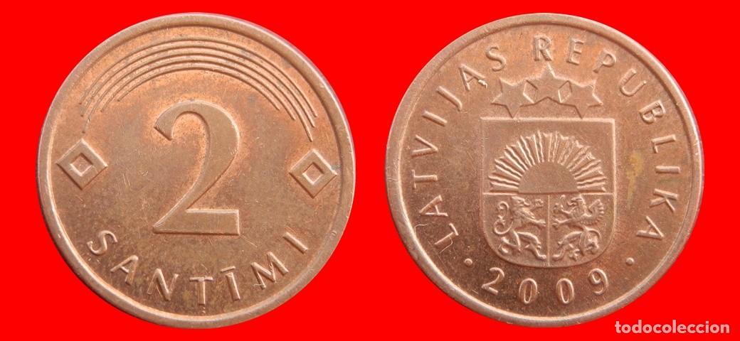 Monedas antiguas de Europa: 2 SANTIMI 2009 LETONIA-154800