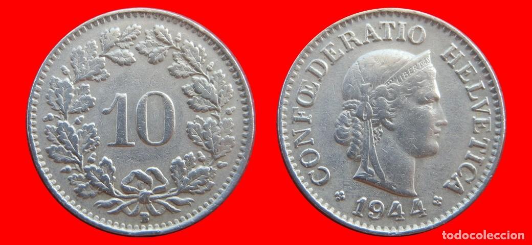 Monedas antiguas de Europa: 10 RAPPEN 1944 SUIZA-154812