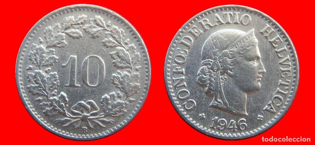 Monedas antiguas de Europa: 10 RAPPEN 1946 SUIZA-154813