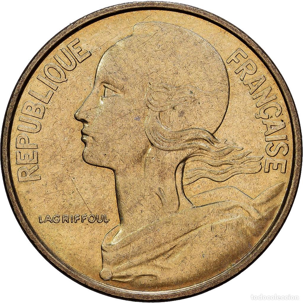 Monedas antiguas de Europa: [#228282] Francia, 50 Centimes, Marianne, 1962, Aluminio - bronce, MBC, KM:939.1