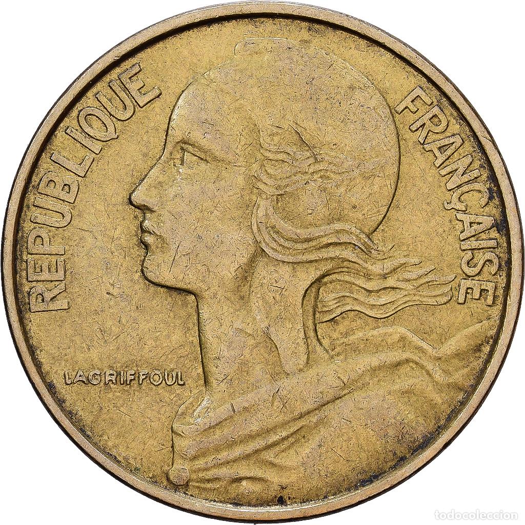 Monedas antiguas de Europa: [#228283] Francia, 50 Centimes, Marianne, 1962, Aluminio - bronce, MBC+, KM:939.1