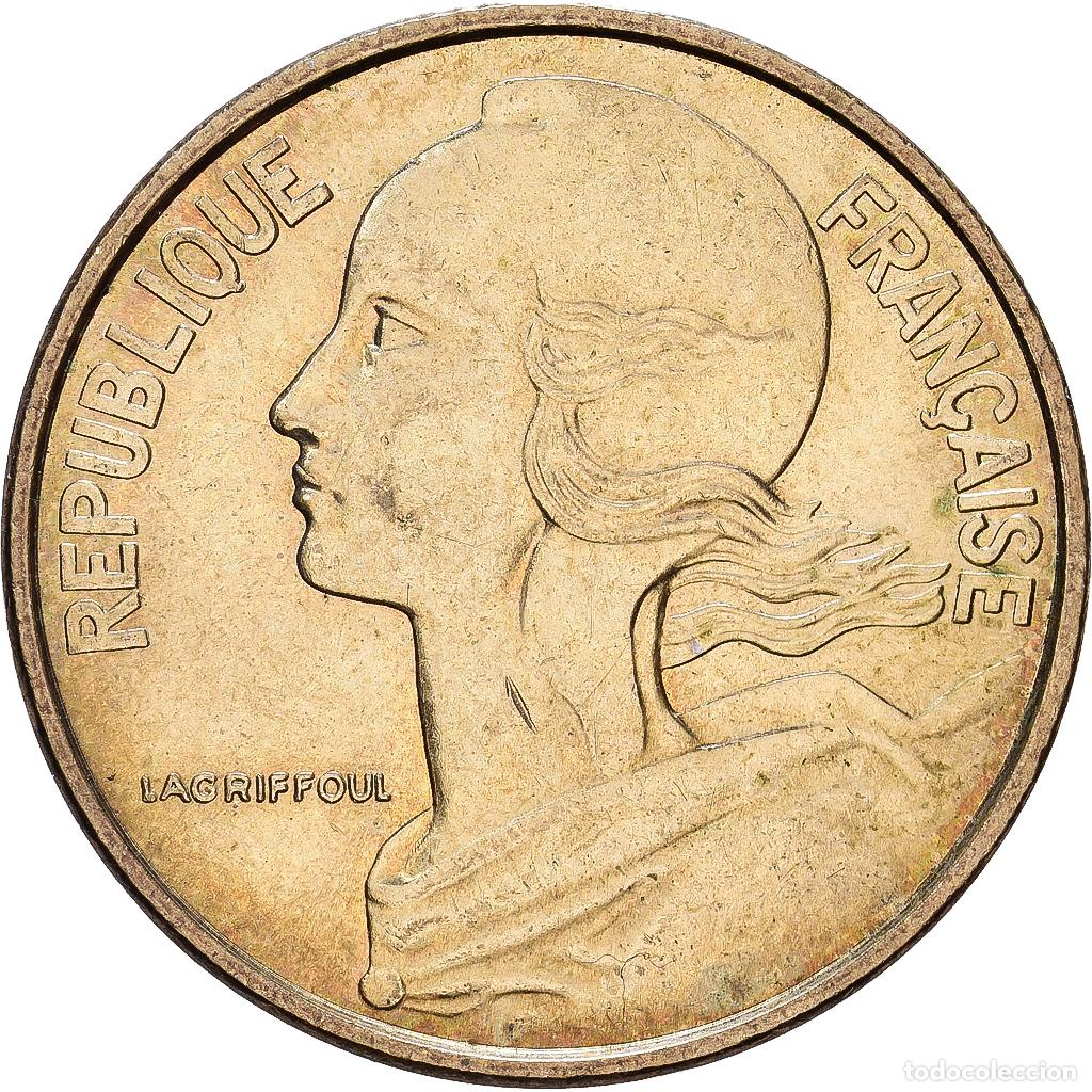 Monedas antiguas de Europa: [#228286] Francia, 50 Centimes, Marianne, 1962, Aluminio - bronce, EBC+, KM:939.1