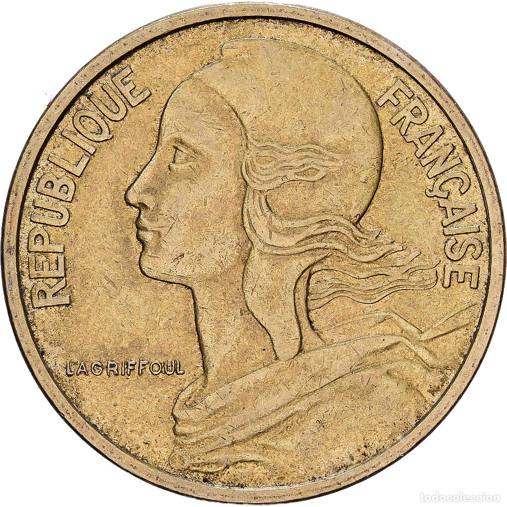 Monedas antiguas de Europa: [#228287] Francia, 50 Centimes, Marianne, 1963, Aluminio - bronce, EBC, KM:939.1