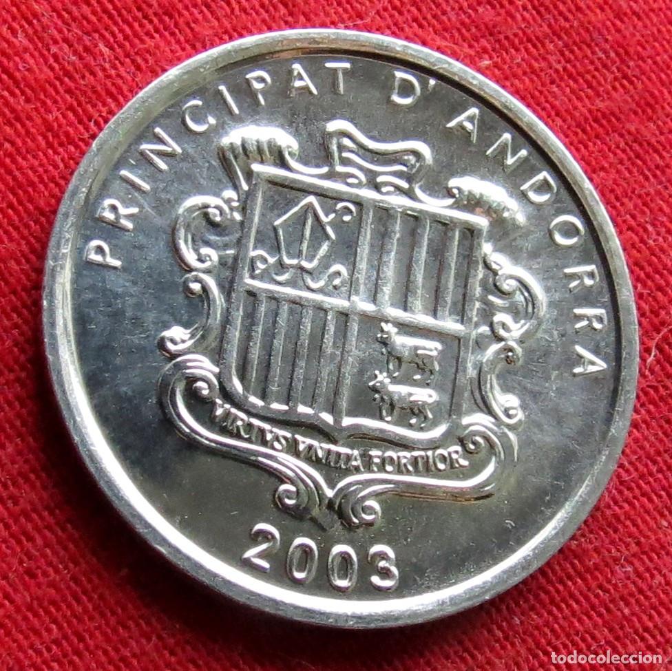 Monedas antiguas de Europa: Andorra 1 cent 2003 Cortinada UNC - Foto 2