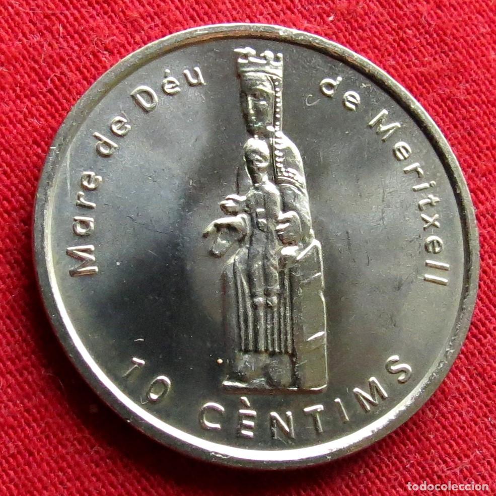 Monedas antiguas de Europa: Andorra 10 cents 2003 Meritxell UNC