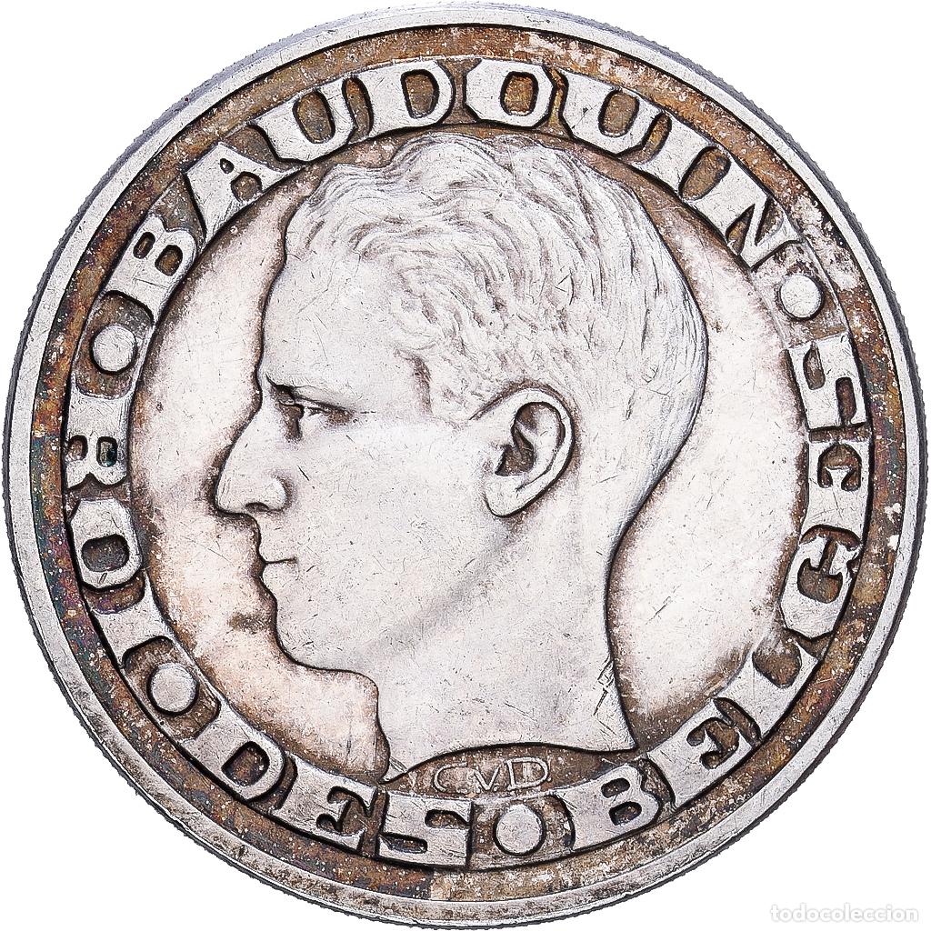 Monedas antiguas de Europa: [#1252342] B&eacute;lgica, Baudouin I, 50 Francs, Exposition Universelle, 1958, Brussels, Plata