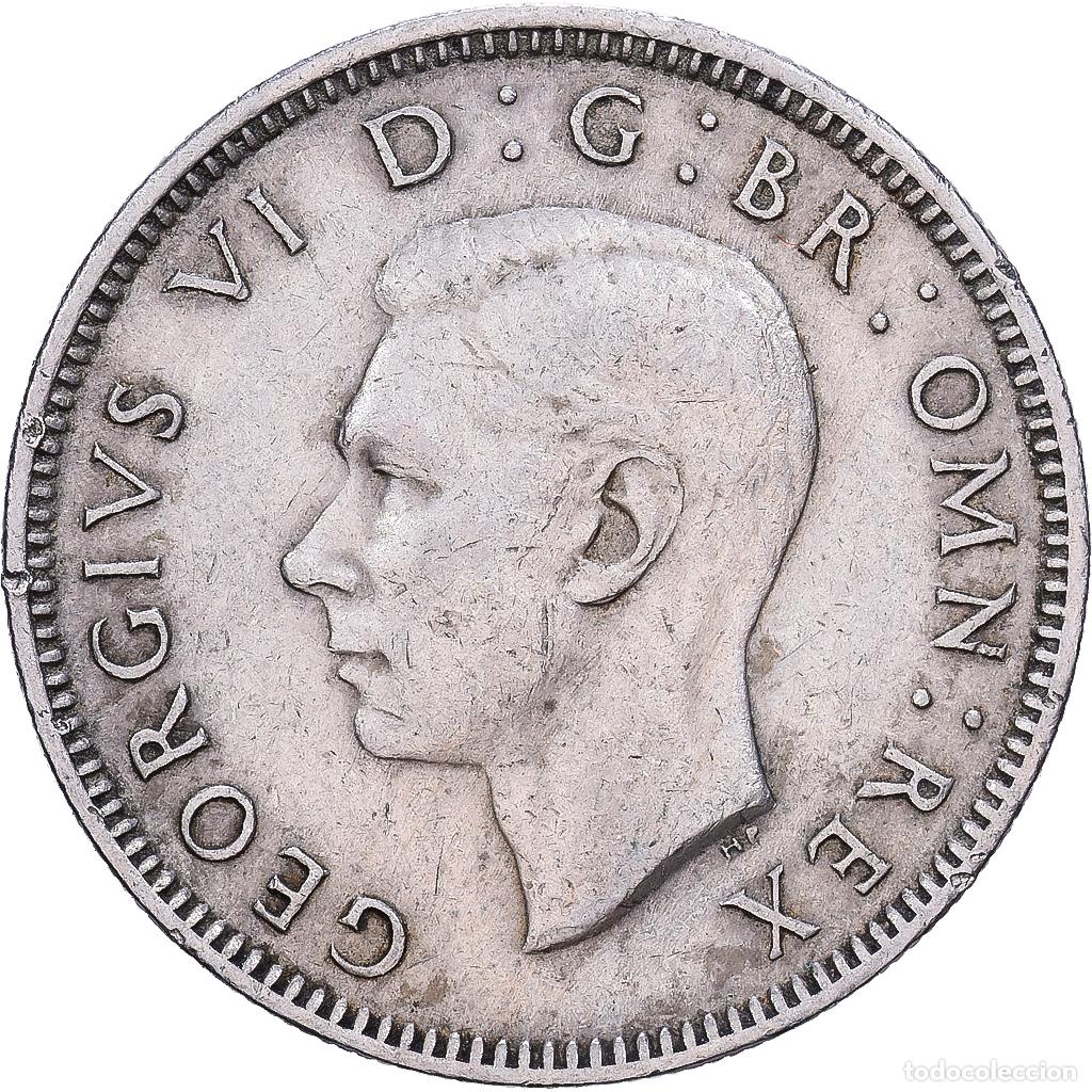 Monedas antiguas de Europa: [#1252353] Reino Unido, George VI, 1 Shilling, 1948, British Royal Mint, Cupronickel, BC+