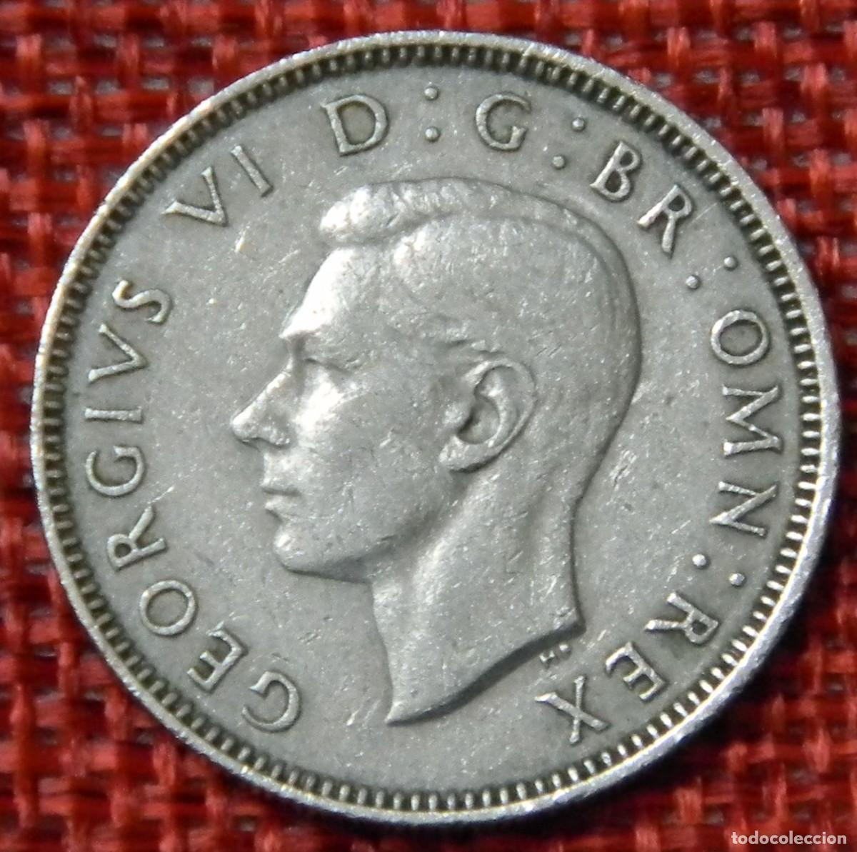 Monedas antiguas de Europa: Reino Unido - United Kingdom - A&ntilde;o 1948 - 1 One shilling - Rey Jorge VI
