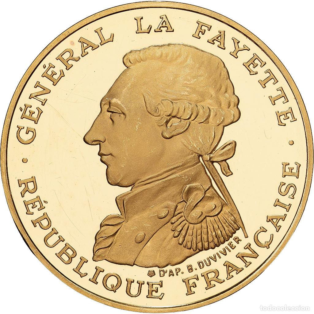 Alte M&uuml;nzen aus Europa: [#1546370] Francia, 100 Francs, La Fayette, 1987, MDP, Prueba, Oro, MBC+, Gadoury:902