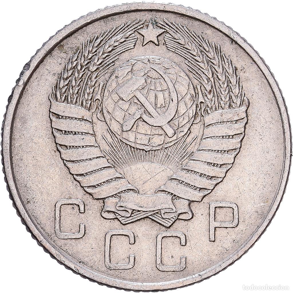 Monedas antiguas de Europa: [#1252523] Soviet Union, 10 Kopeks, 1957, Cobre - n&iacute;quel, BC+