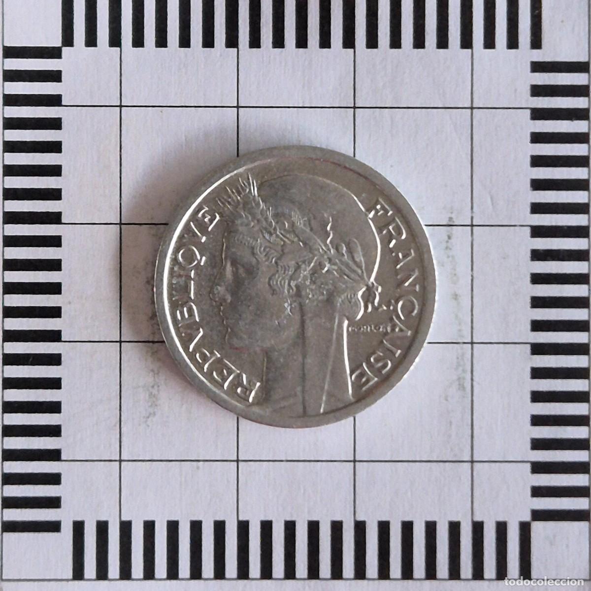 Monedas antiguas de Europa: 1 FRANCO, FRANCIA. 1957 B. (KM#885a.2).