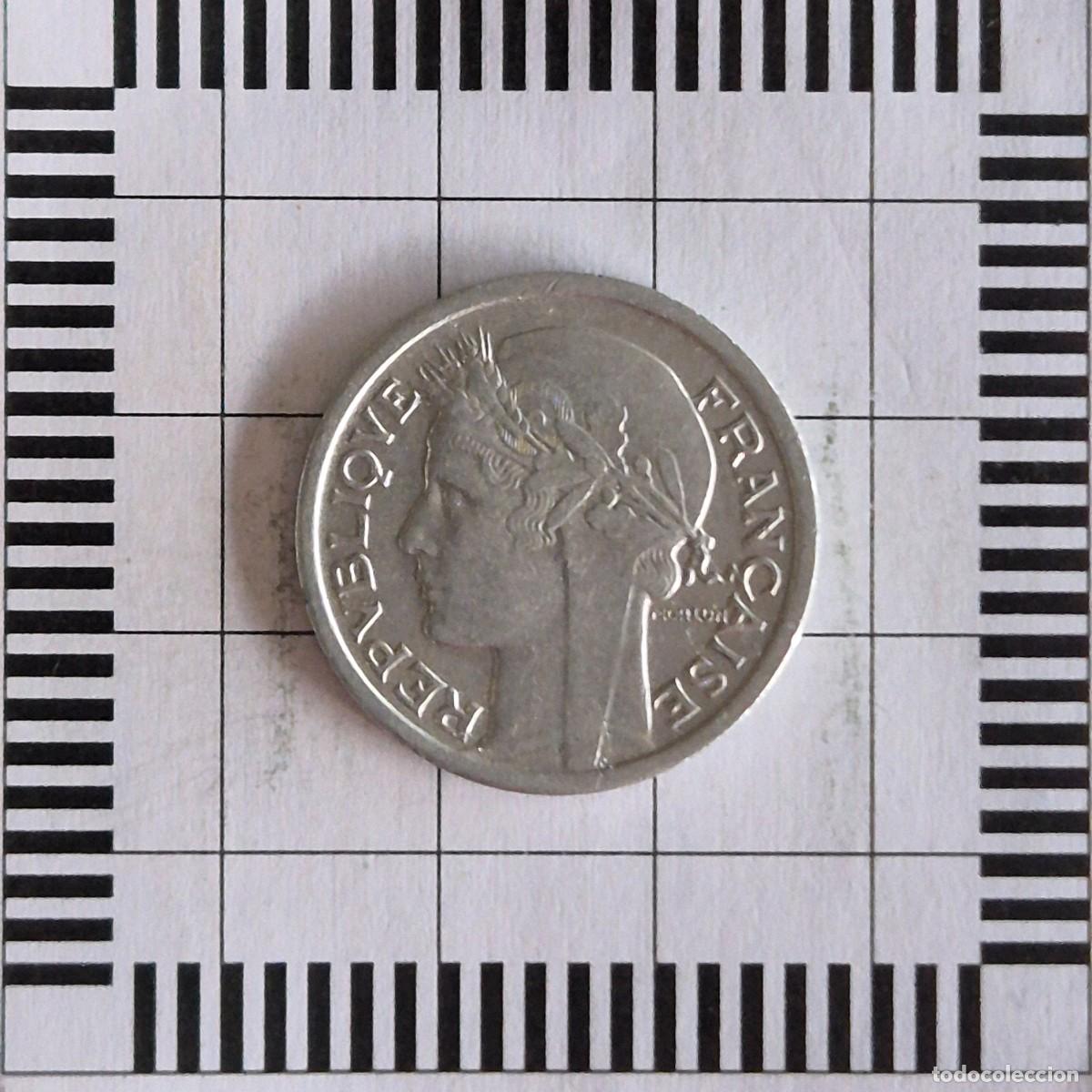 Monedas antiguas de Europa: 1 FRANCO, FRANCIA. 1949. (KM#885a.1).