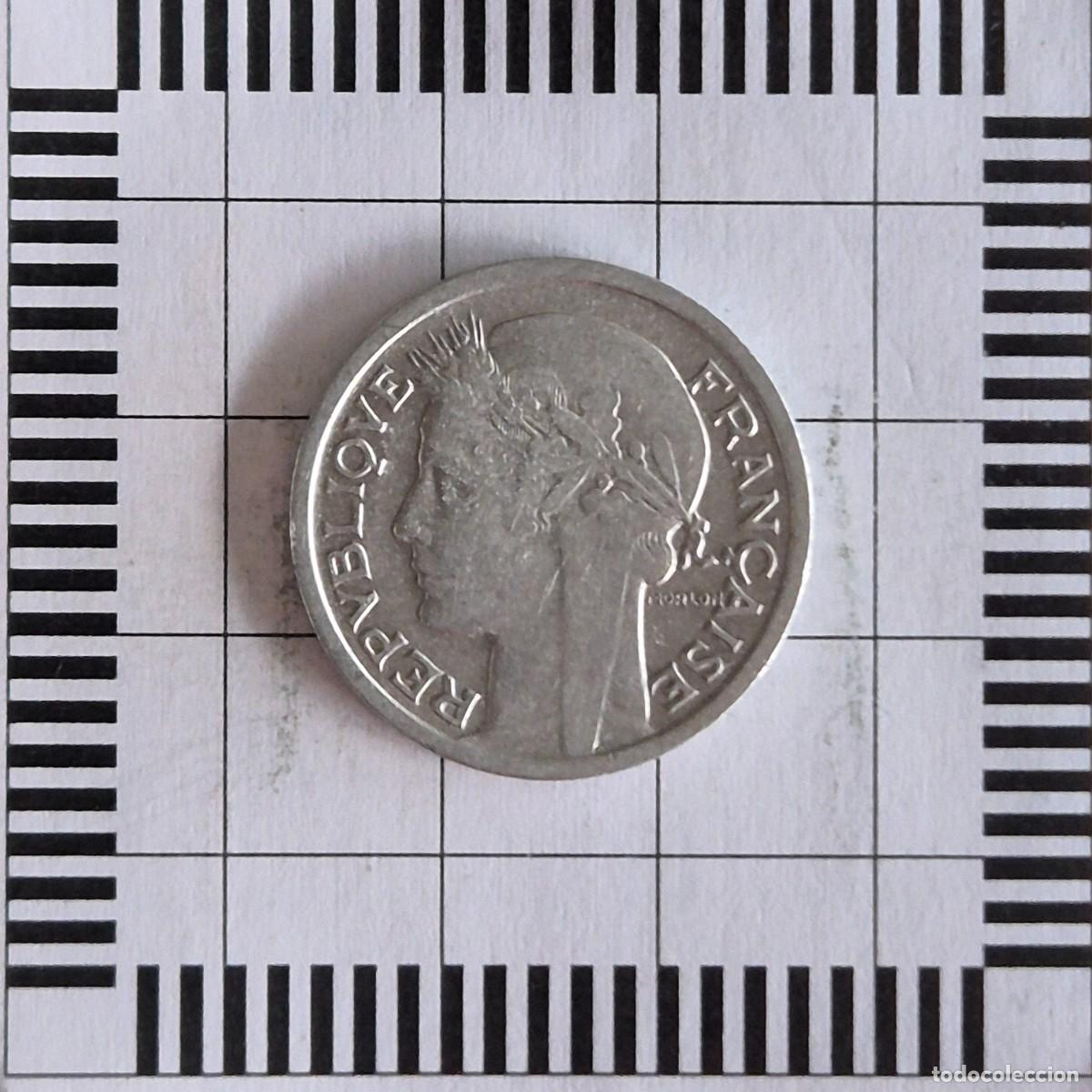 Monedas antiguas de Europa: 1 FRANCO, FRANCIA. 1949. (KM#885a.1).