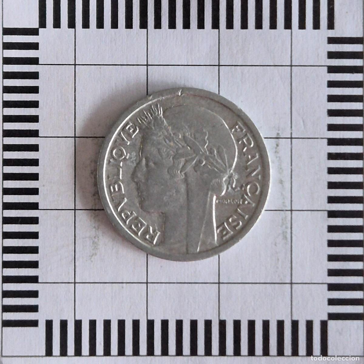Monedas antiguas de Europa: 1 FRANCO, FRANCIA. 1946. (KM#885a.1).
