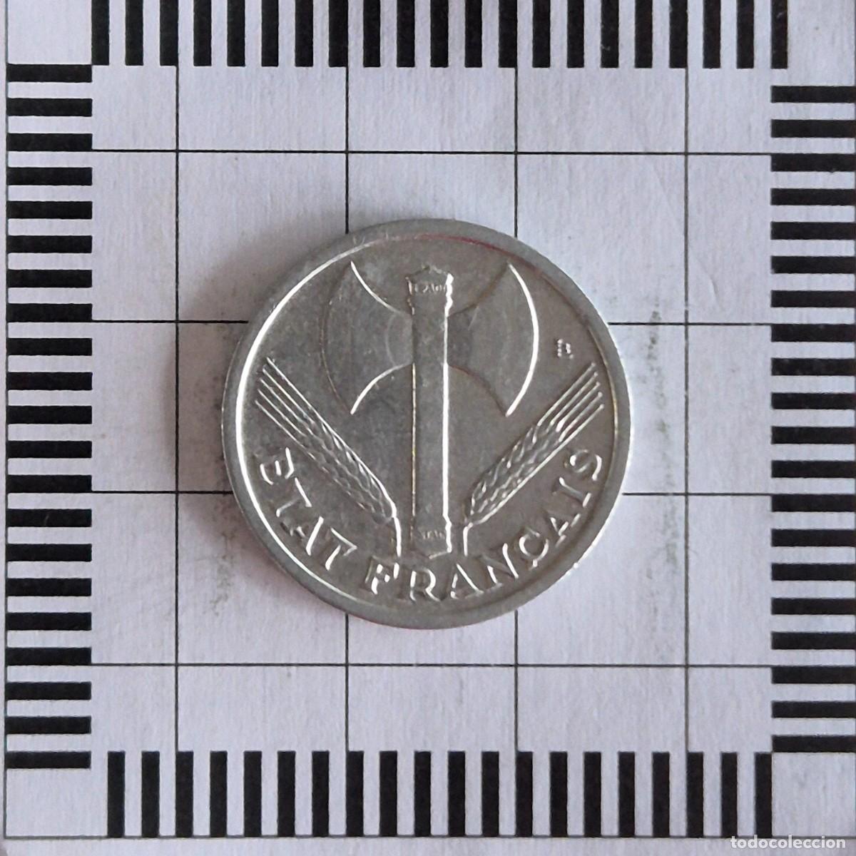 Monedas antiguas de Europa: 1 FRANCO, FRANCIA. 1943. (KM#902.1).