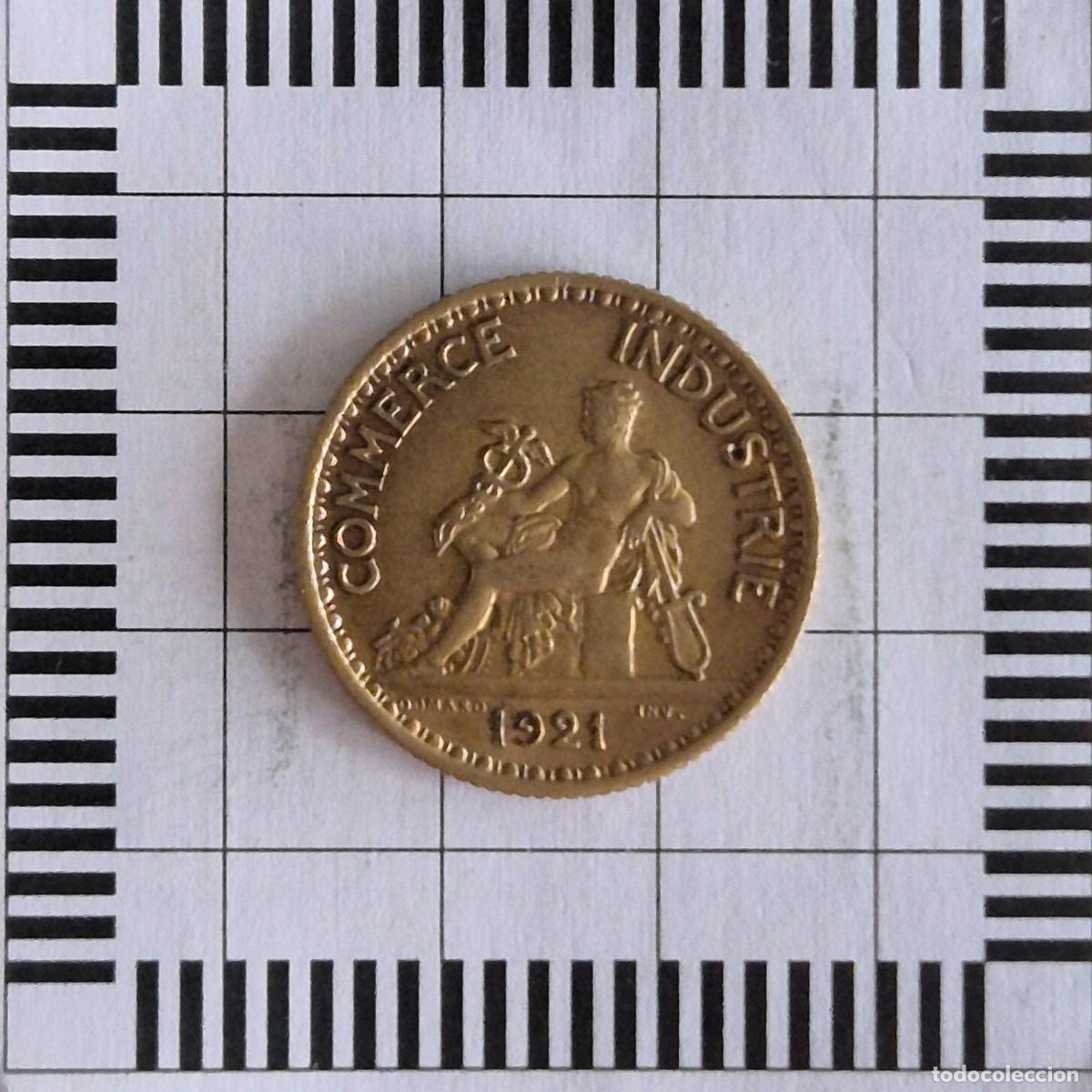 Monedas antiguas de Europa: 1 FRANCO, FRANCIA. 1921. (KM#876).