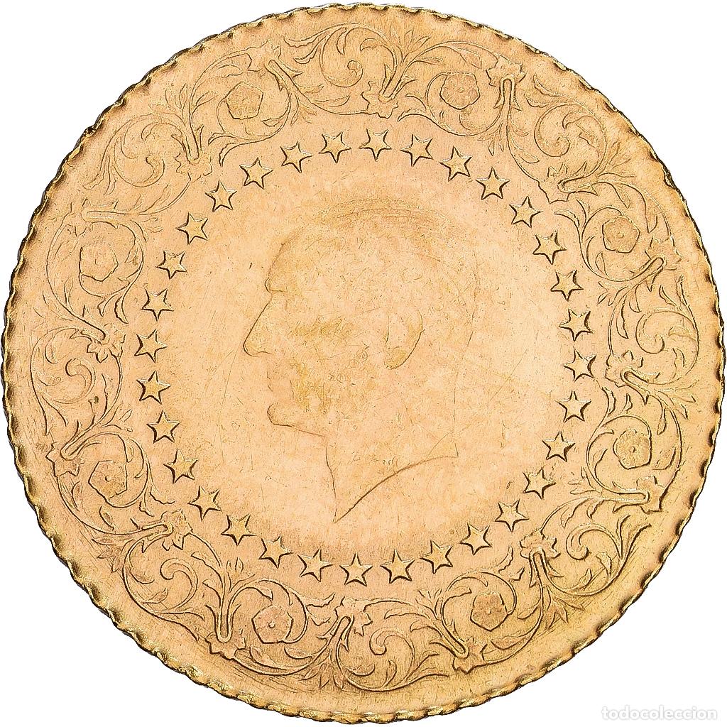 Monedas antiguas de Europa: [#1546479] Turqu&iacute;a, 25 Kurus, 1967, Oro, BC+