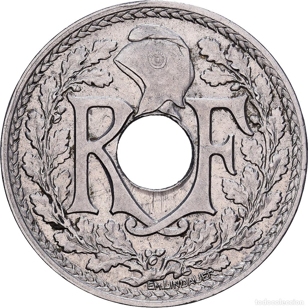 Monedas antiguas de Europa: [#1546494] Francia, 25 Centimes, 1917, MDP, Soulign&eacute;, N&iacute;quel, EBC, Gadoury:379