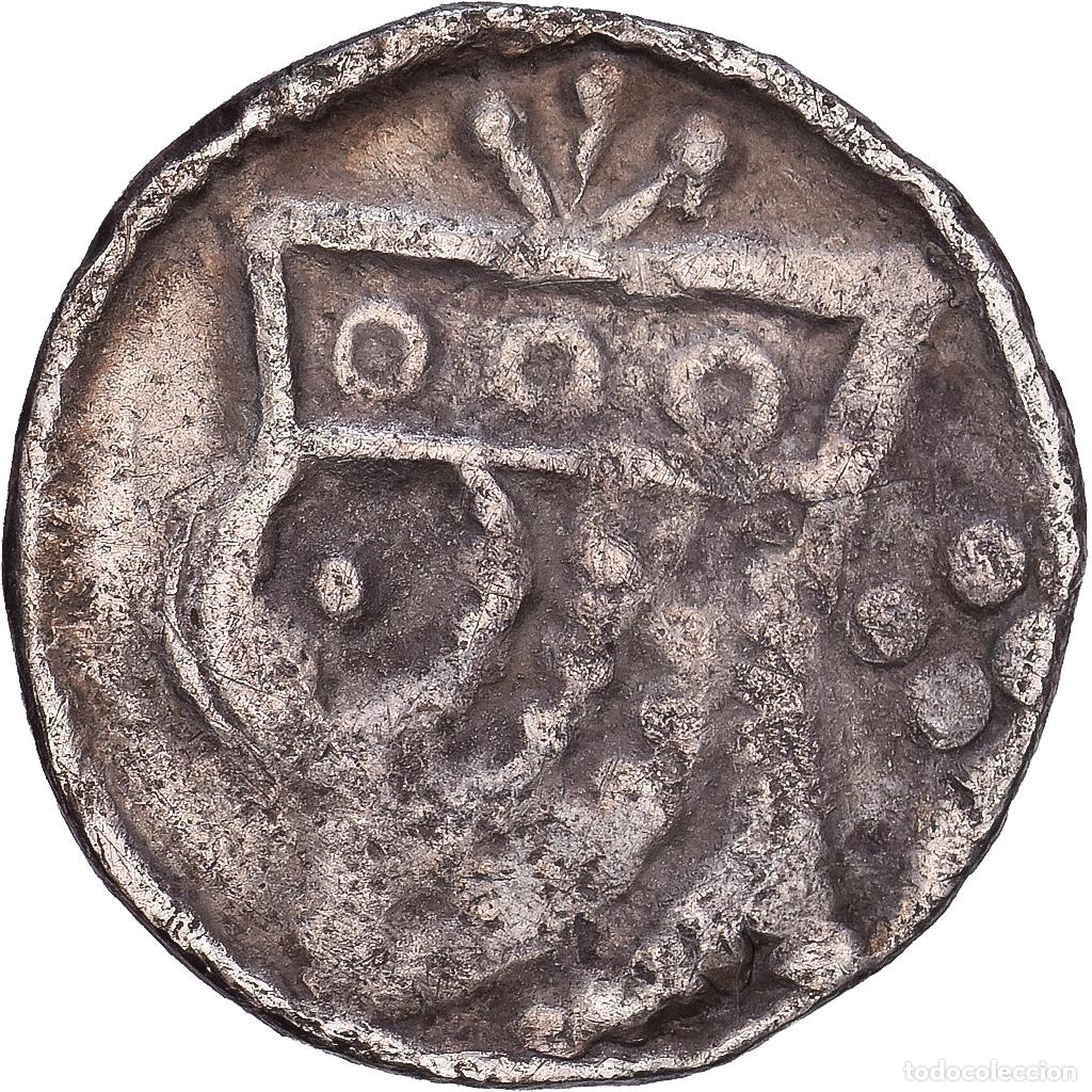 Monedas antiguas de Europa: [#1546346] County of Flanders, Maille, c. 1180-1220, Gent, Plata, BC+