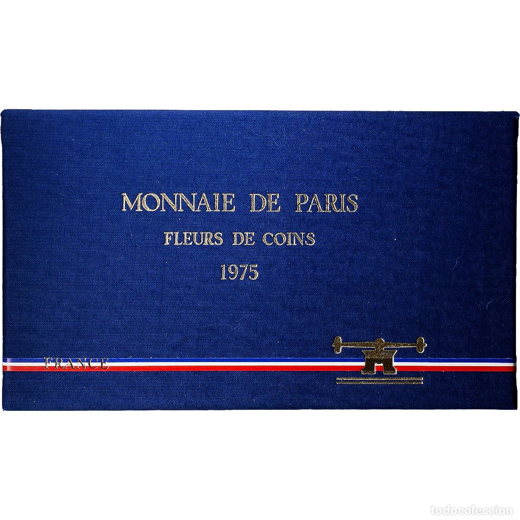 Monedas antiguas de Europa: [#1546420] Francia, Coffret 1 c. &agrave; 50 frs., Hercule, 1975, MDP, Sin informaci&oacute;n, FDC