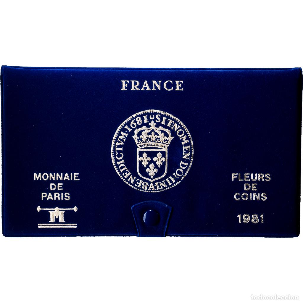Monedas antiguas de Europa: [#1546422] Francia, Coffret 1 c. &agrave; 10 frs., Semeuse, 1981, MDP, s&eacute;rie FDC, Sin
