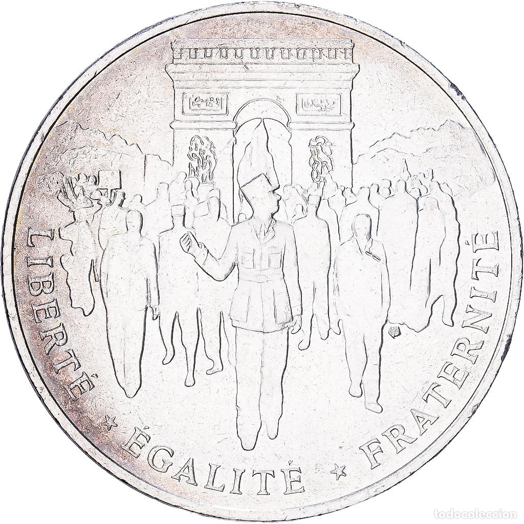 Monedas antiguas de Europa: [#1552126] Francia, 100 Francs, Lib&eacute;ration de Paris, 1994, Paris, Plata, EBC, Gadoury:935