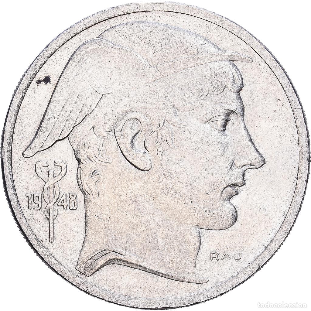 Monedas antiguas de Europa: [#1252343] B&eacute;lgica, 50 Francs, 1948, Brussels, Plata, MBC