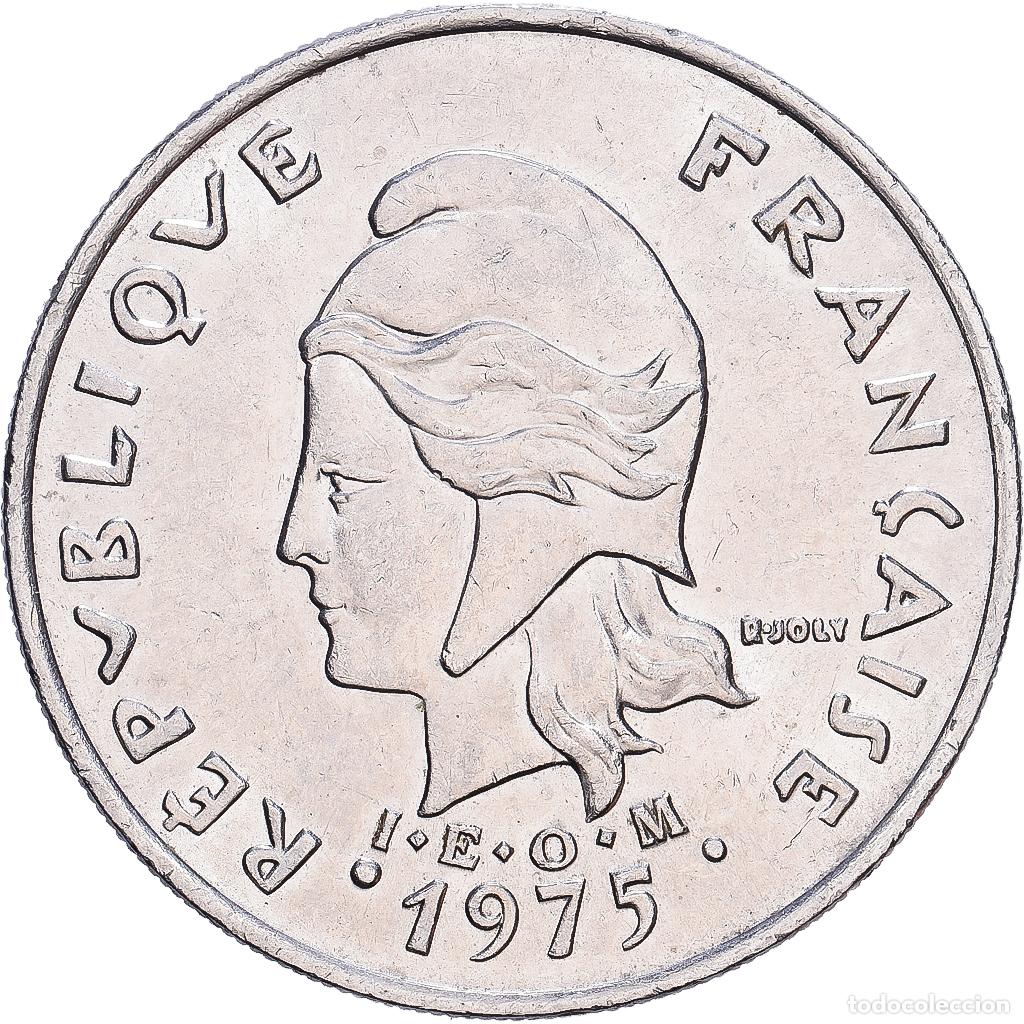 Monedas antiguas de Europa: [#1252356] Polinesia francesa, 20 Francs, 1975, Paris, N&iacute;quel, MBC