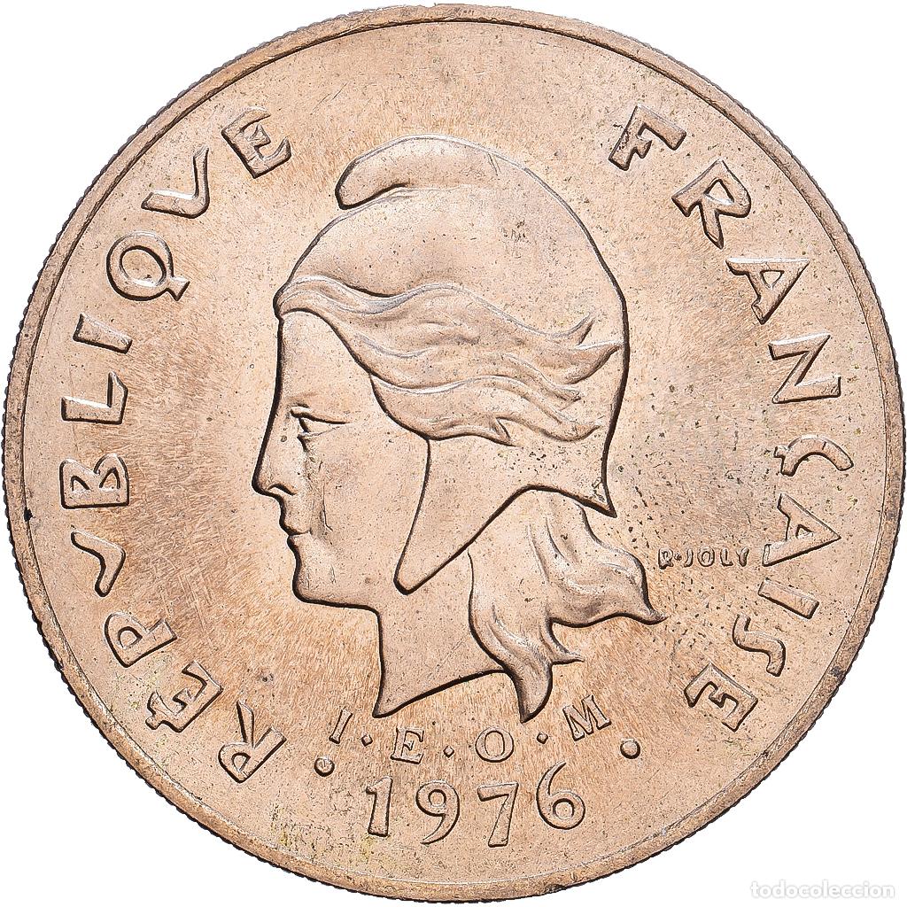 Monedas antiguas de Europa: [#1252357] Polinesia francesa, 100 Francs, 1976, Paris, N&iacute;quel - lat&oacute;n, MBC